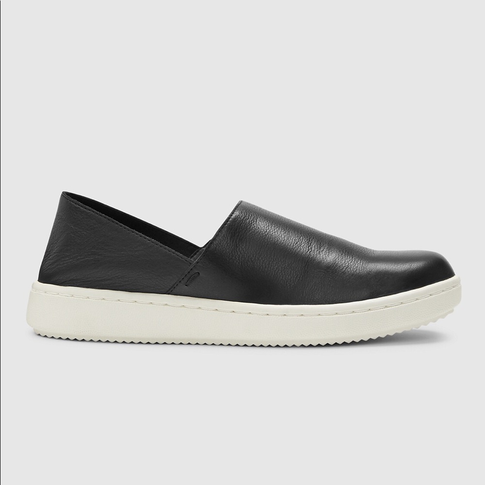 Eileen Fisher Panda Leather Sneaker